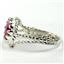 Crimson Topaz, 925 Sterling Silver Ring, SR070