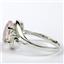 Sterling Silver Ladies Ring, Rose Quartz, SR021