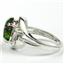 Sterling Silver Ladies Ring, Created Black Opal, SR021