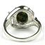 Sterling Silver Ladies Ring, Created Black Opal, SR021