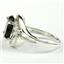 Sterling Silver Ladies Ring, Black Onyx, SR021