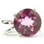 SP089, Pure Pink Topaz 925 Sterling Silver Pendant