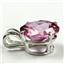 SP089, Pure Pink Topaz 925 Sterling Silver Pendant