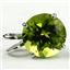 SP089, Peridot 925 Sterling Silver Pendant
