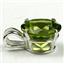 SP089, Peridot 925 Sterling Silver Pendant