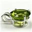 SP089, Peridot 925 Sterling Silver Pendant