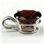 SP089, Mozambique Garnet 925 Sterling Silver Pendant