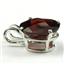 SP089, Mozambique Garnet 925 Sterling Silver Pendant