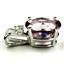 925 Sterling Silver Pendant, Pure Pink Topaz, SP022