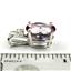 925 Sterling Silver Pendant, Pure Pink Topaz, SP022