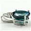 925 Sterling Silver Pendant, Paraiba Topaz, SP022