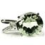 925 Sterling Silver Pendant, Green Amethyst, SP022