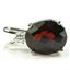 925 Sterling Silver Pendant, Mozambique Garnet, SP022