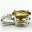 925 Sterling Silver Pendant, Citrine, SP022