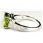 925 Sterling Silver Ladies Ring, Peridot, SR136