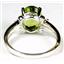 925 Sterling Silver Ladies Ring, Peridot, SR136