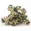 B001, Mystic Fire Topaz Gold Bracelet