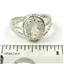 Rainbow Moonstone, 925 Dterling Silver Ring, SR070