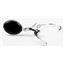 925 Sterling Silver Leverback Earrings, Black Onyx, SE001