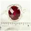 SR009,  Created Ruby, 925 Sterling Silver Antique Style Filigree Ring