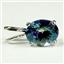 925 Sterling Silver Pendant, Neptune Garden Topaz, SP002