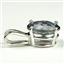 925 Sterling Silver Pendant, Neptune Garden Topaz, SP002