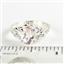 SR302, Rose Quartz,  925 Sterling Silver Ring
