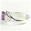 SR302, Amethyst, 925 Sterling Silver Ring