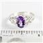 SR302, Amethyst, 925 Sterling Silver Ring