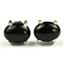 925 Sterling Silver Post Earrings, Black Onyx, SE002C
