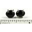 925 Sterling Silver Post Earrings, Black Onyx, SE002C