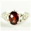 SR302, Mozambique Garnet,  925 Sterling Silver Ring