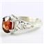 SR302, Mozambique Garnet,  925 Sterling Silver Ring