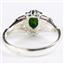 SR302, Created Black Opal, 925 Sterling Silver Ladies Ring