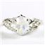 SR302, Rainbow Moonstone, 925 Sterling Silver Ring