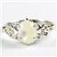 SR302, Mother Of Pearl, 925 Sterling Silver Ring