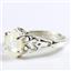SR302, Mother Of Pearl, 925 Sterling Silver Ring