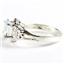 SR302, Aquamarine, 925 Sterling Silver Ladies Ring