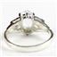 SR302, Aquamarine, 925 Sterling Silver Ladies Ring