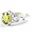 SR302, Peridot, 925 Sterling Silver Ring