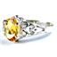 SR302, Citrine, 925 Sterling Silver Ring