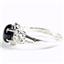 925 Sterling Silver Ladies Ring, Natural Blue Star Sapphire, SR302