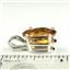 925 Sterling Silver Pendant, Twilight Fire Topaz, SP006
