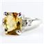 SR221, Citrine, 925 Sterling Silver Ring