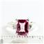 SR221, Pure Pink Topaz, 925 Sterling Silver Ring