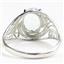 SR083, Aquamarine, 925 Sterling Silver Ladies Ring