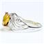 SR083, Citrine, 925 Sterling Silver Ladies Ring