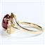 10K or 14K Gold Ladies Ring w/ Accents, Star Ruby, R021