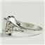 SR057, Created White Opal, 925 Sterling Silver Ladies Ring