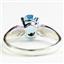SR058, Swiss Blue Topaz, 925 Sterling Silver Ring